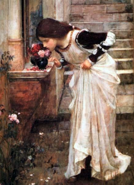 John William Waterhouse The Shrine